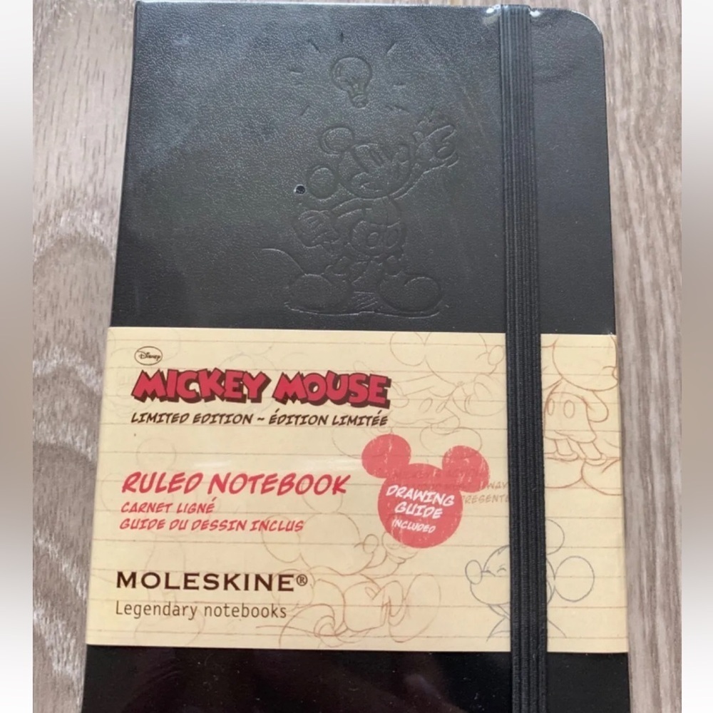 - Mickey mouse Moleskine pocket notebook